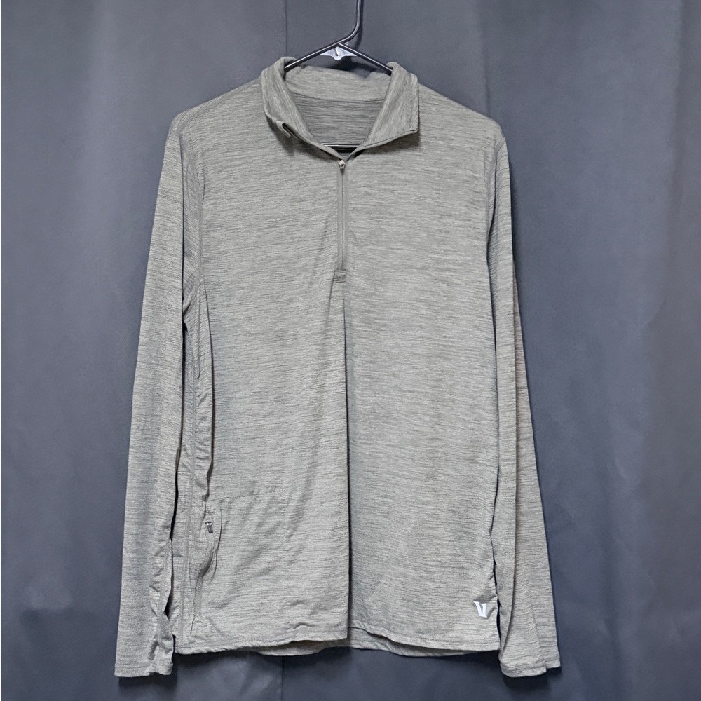 Vuori Ease Performance Pullovers Men Large Green - image 3